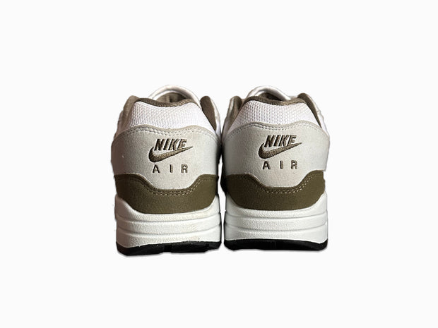 Nike Air Max 1 White Black Medium Olive