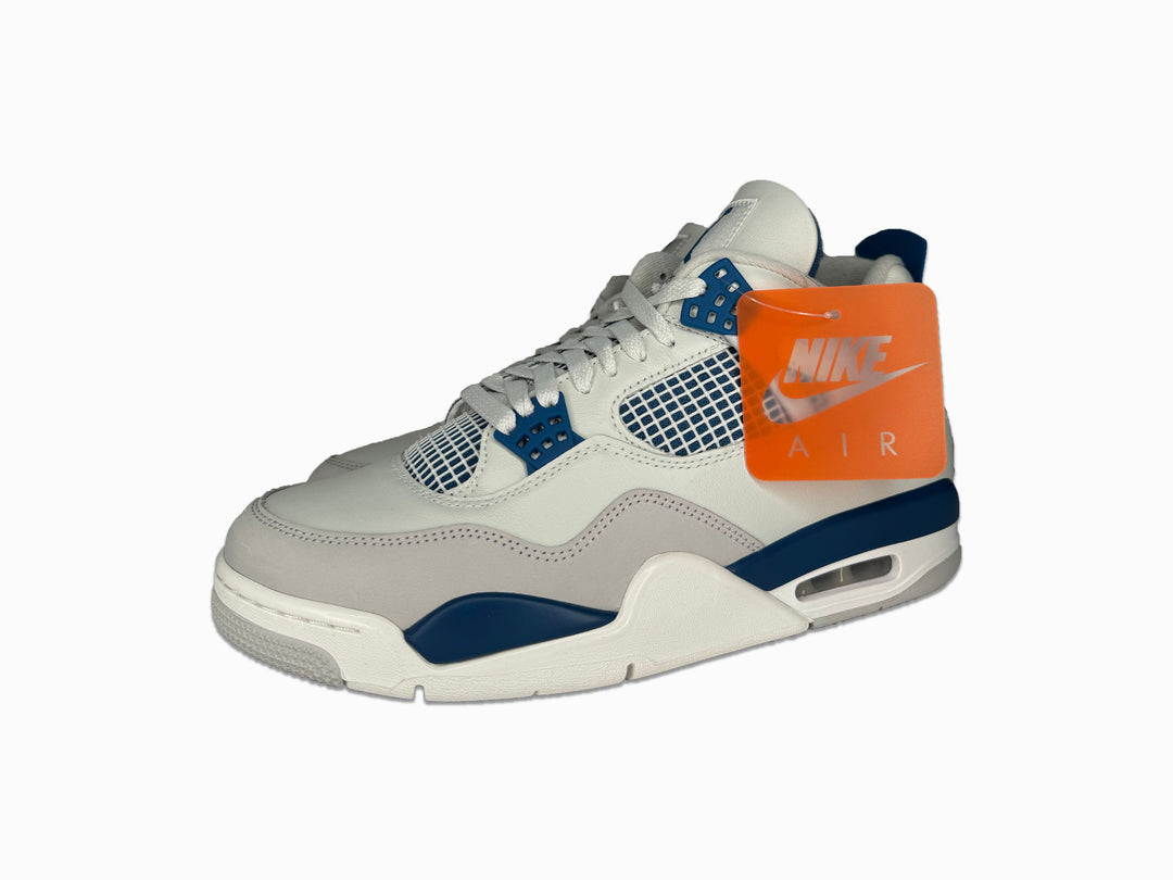 jordans 4 blue and orange