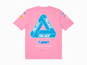 Palace Kappa For Alpine T Shirt Pink