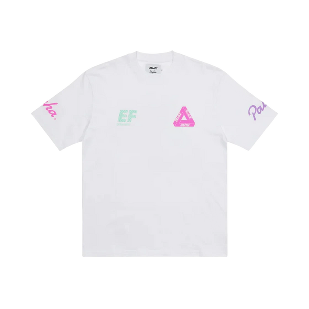 Palace x Rapha EF Education First T-Shirt White