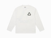Palace P3 Longsleeve White T-Shirt