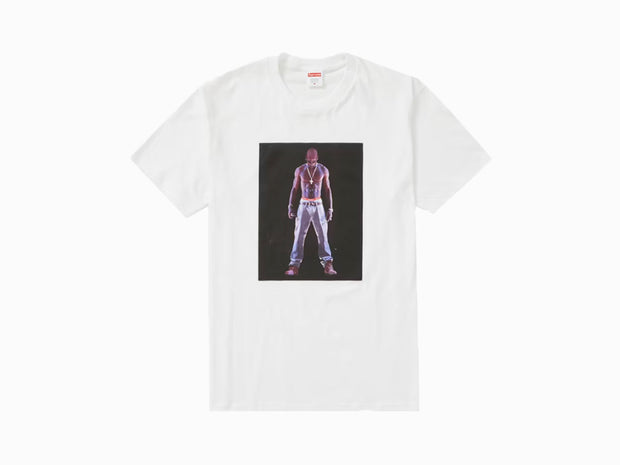 Supreme Tupac Hologram T Shirt White