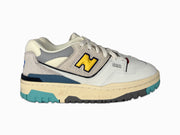 New Balance BB550 GS White Grey Yellow