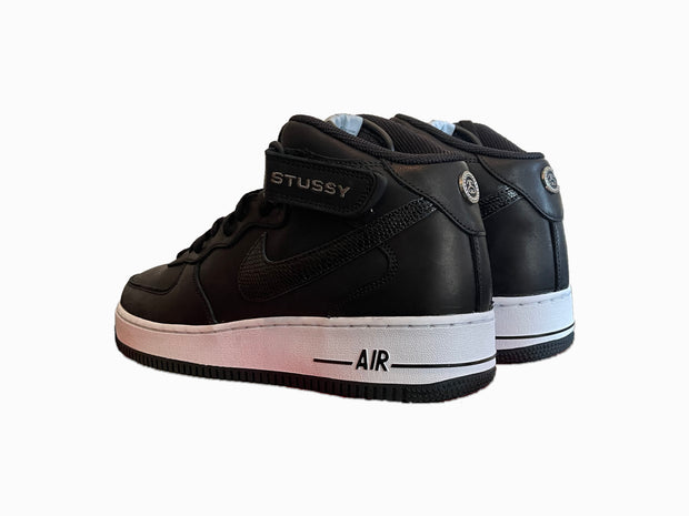 Nike X Stussy Air Force 1 Mid Black