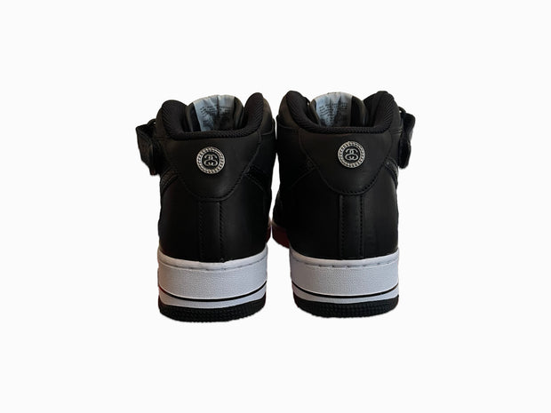 Nike X Stussy Air Force 1 Mid Black