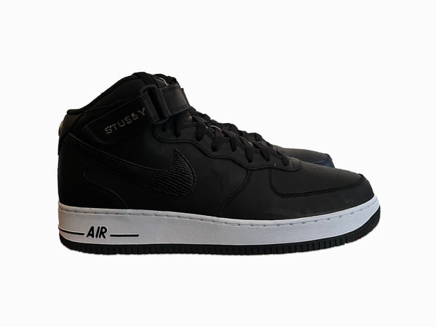 Nike X Stussy Air Force 1 Mid Black