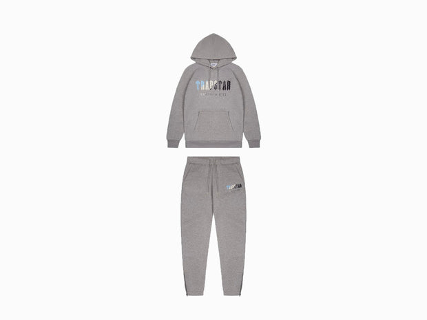 Hooded Tracksuit Trapstar Grey Ice Tracksuit Trapstar Chenille