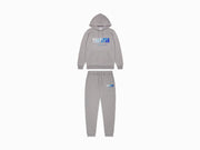 Trapstar Chenille Decoded Hooded Tracksuit Grey Ice Flavours 2.0