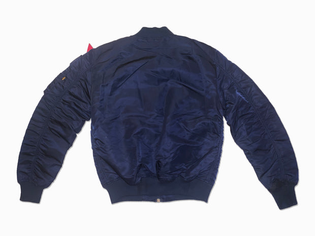 Alpha Industries MA1 Nasa Blue Jacket