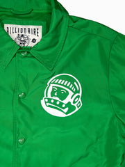 Billionaire Boys Club Green Coach Jacket