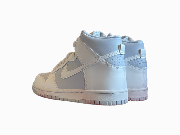 Nike Dunk High White Summit Football Grey