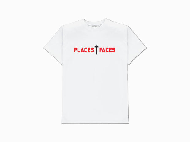 Trapstar x Places + Faces T Shirt White