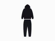Trapstar Shooters Hooded Tracksuit Black / Sky Blue